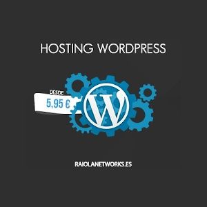 Logo Hosting WordPress de Raiola Network